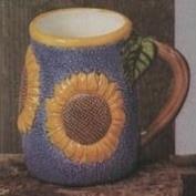 S2636-Sunflower Mug 13cmH