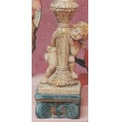 S2749-Square Capital Candleholder 13cm