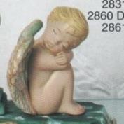 S2831-Sleeping Cherub Looking Right 10cm