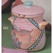 S283-Oil Strainer Jar & Lid 13cmT
