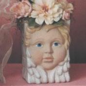 S2873-Small Cherub Faced Bag 13cmT