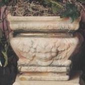S2884-Small 4-sided Cherub Planter 13cm x 13cm