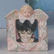 S2889-Cherub Picture Frame 8cm x 8cm