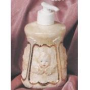 S2894-Cherub Soap or Lotion Dispenser 14cm(excludes pump)