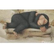 S2972-Small Monkey Shelf Sleeper 14cm