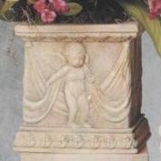 S3022-Square Cherub Planter 16cm High