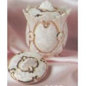 S3052- 2 Chantelle Nut Cups with Lids 8cm