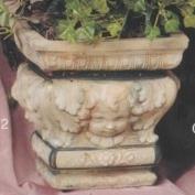 S3072-Medium 4-Sided Cherub Planter 18cm