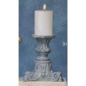 S3109-3 Leg Ornate Candleholder 21cm