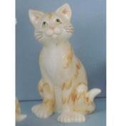 S3184-Large Sitting Cat 22cm