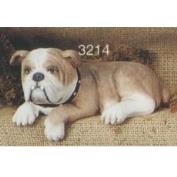 S3214-Shelf Sitter Bulldog 18cm