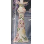 S3221-Large Turned Candlestick 29cm