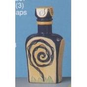 S3263-Small Bottle with Stopper 17cm Tall
