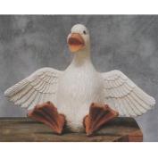 S3284-Large Duck with Feet Up 23cm