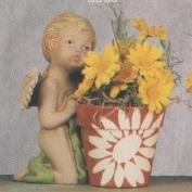 S3359-Cherub on Knee with Pot 19cm