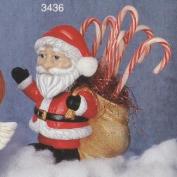 S3436-Santa with Bag Nodder includes spring 18cm