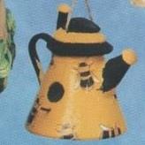 S3476-Tringle Watering Can Hanging Birdhouse S3463- 17cm