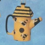 S3477-Oval Watering Can Hanging Birdhouse S3464- 18cm