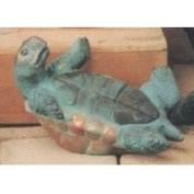 S3482-Cute Tortoise on Back 18cm