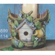 S3599-Birdhouse Hurricane 21cmH