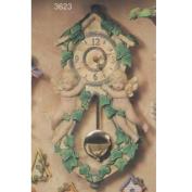 S3623-Cherub Pendulum Clock 45cmH