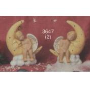 S3647-2 Cherubs on Moon 13cm