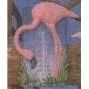 S3857-Flamingo Thermometer 29cmT - Includes Thermometer