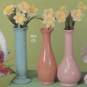 S484- 3 Bud Vases 18cmH