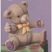 S851-Sitting Bear 18cm