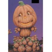 TL514-Pumpkin Base 9cm x 18cm (No cut outs) for TL454-Jack O Lantern 28cm 