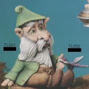 TL551-Hughie Sitting Gnome 28cm