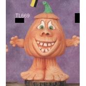 TL670-Dumb Waddle Kin Pumpkin Pot with Lid 25cm