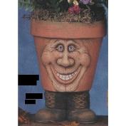 TL773-Jolly Giant Pot with Boots 33cm