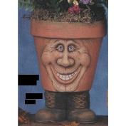 TL773-Jolly Giant Pot with Boots 33cm(Sold in 2 Parts)