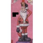 TL830-Claus Candle Stick Holder 32cm