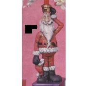 TL830-Claus Candle Stick Holder 32cm