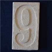D1942-9   Stone Address Number 9 -10cm