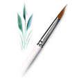 R180-10 Royal Golden Taklon Triangular Art Paint Brush