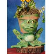 TL731 Frog Hopper Pot 20cm Tall