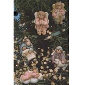 C2333D -Mary, Joseph and Three Angels Christmas Pins 5cm