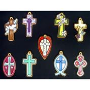 R1059-9 Crosses +- 7.5 x 4.5cm