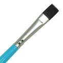 R685-5/8 Royal Natural Hair Flat Translucent Brush