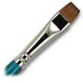 R1150-S-10 Royal Pure Red Sable Chisel Blender Art Paint Brush