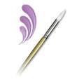 R4000-1 Royal Snowhite Round Art Paint Brush