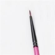 DETAIL-5/0 Scioto Pink Handle Round Detail Art Paint Brush