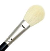 ML1400-1 Royal Large Powder, Blush or Bronzer White Fine Goat Hair Brush. 17cm Handle.