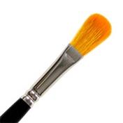ML1557-1/2 Royal Small Powder, Blush or Bronzer Golden Sable Brush. 17cm Handle.