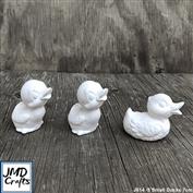 J614 -3 Small Ducks 7cm