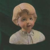 D1365 -Choir Boy Head 19cm Tall