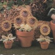 D1432 -2 Medium Flower Pots 8cm